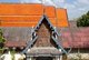 Thailand: Carved wooden barge boards on the eastern lower terrace entrance, Wat Pong Sanuk Tai, Lampang, Lampang Province, northern Thailand